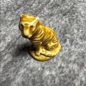 Wade Whimsie Tiger Figurine – Wade England Ceramic Miniature Red Rose Tea